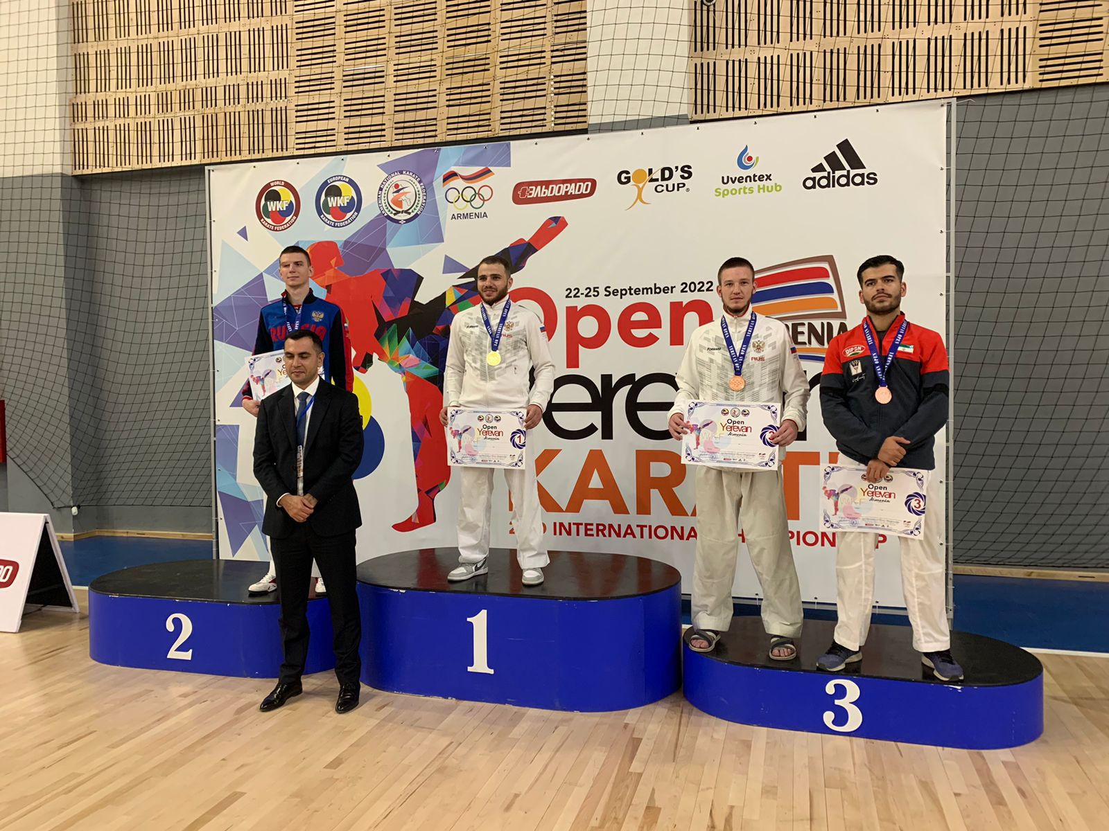 Международные соревнования по каратэ Yrevan OPEN 2022
